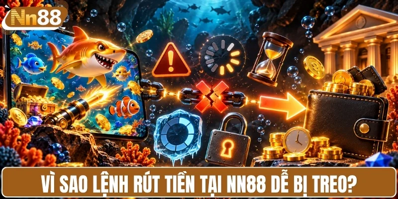 Vì sao lệnh rút tiền dễ bị treo?